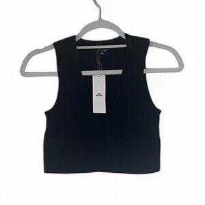 Urban Outfitters Ribbed Bralette Black XL NWT | Soft Stretchy Lounge Top